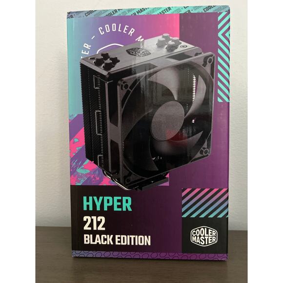 Cooler Master Hyper 212 Black Edition V2 CPU Adjustable Cooling Parts - Picture 2 of 4